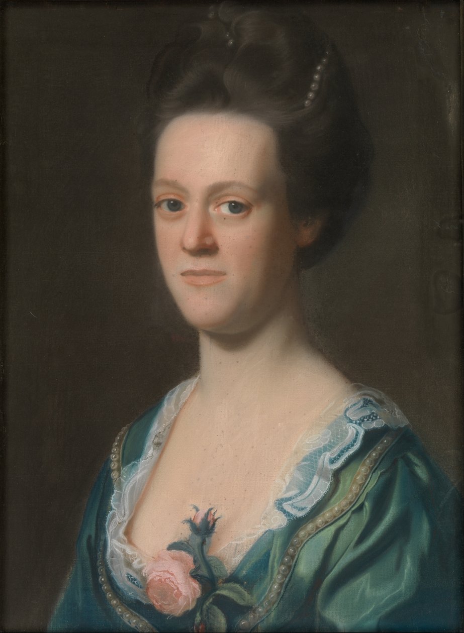 Elizabeth Green (fru Ebenezer Storer II) af John Singleton Copley