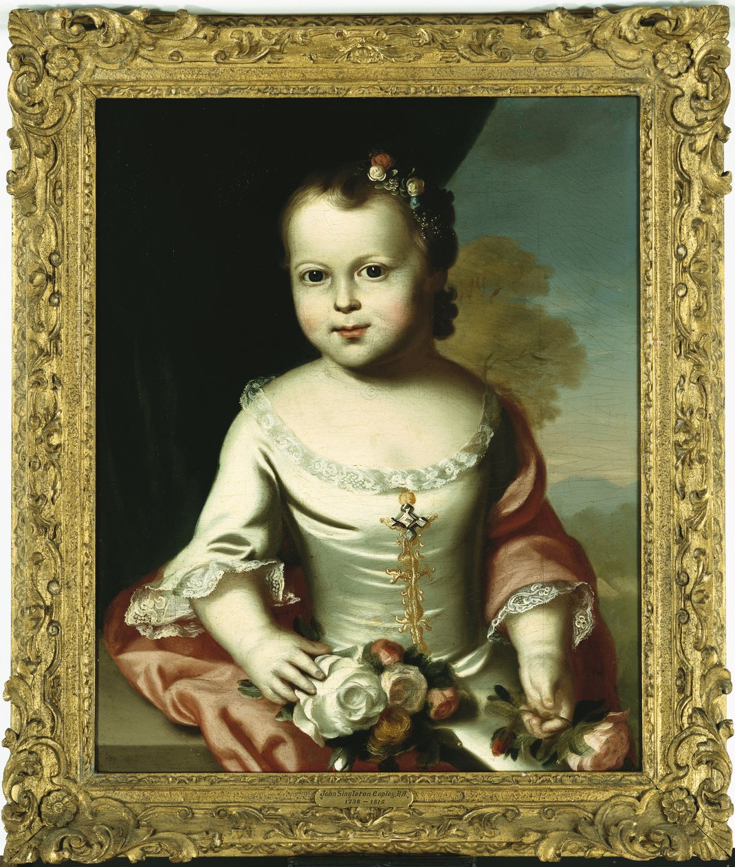 Elizabeth Greenleaf, c, 1755-58 af John Singleton Copley