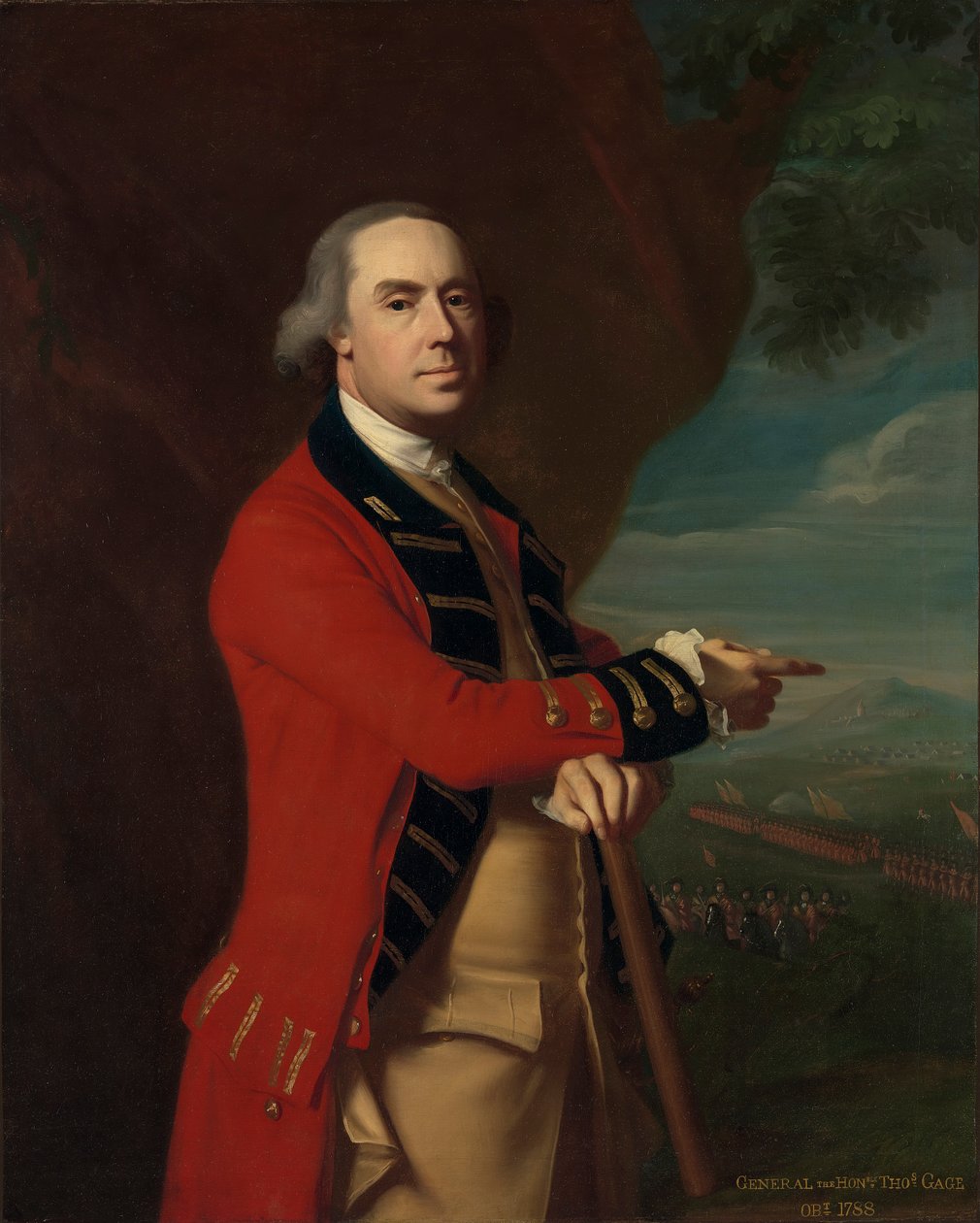General Thomas Gage af John Singleton Copley