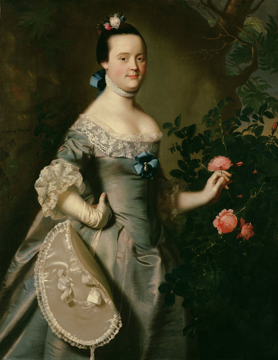 Hannah Loring, 1763 af John Singleton Copley