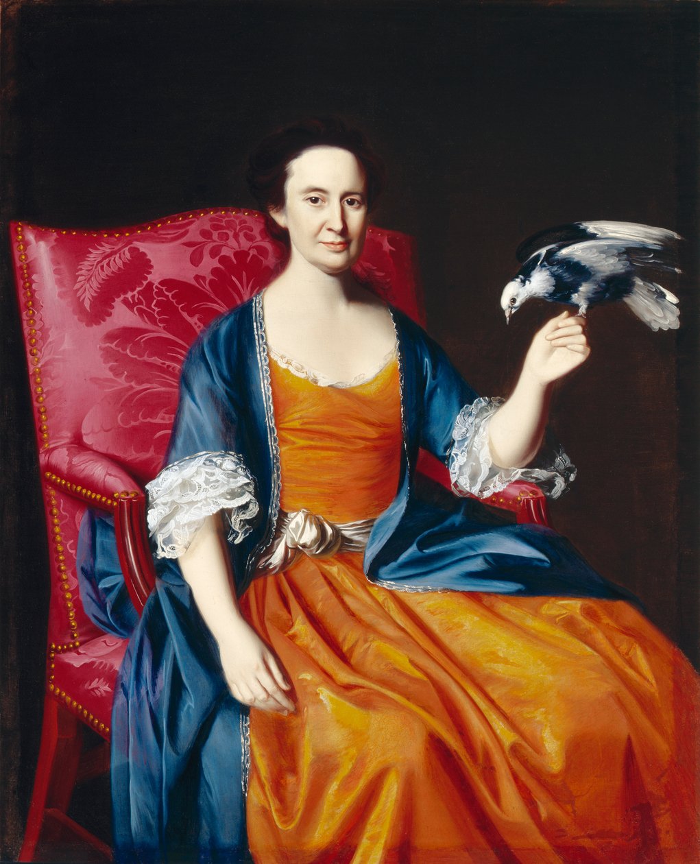 Fru Benjamin Hallowell, 176667 af John Singleton Copley