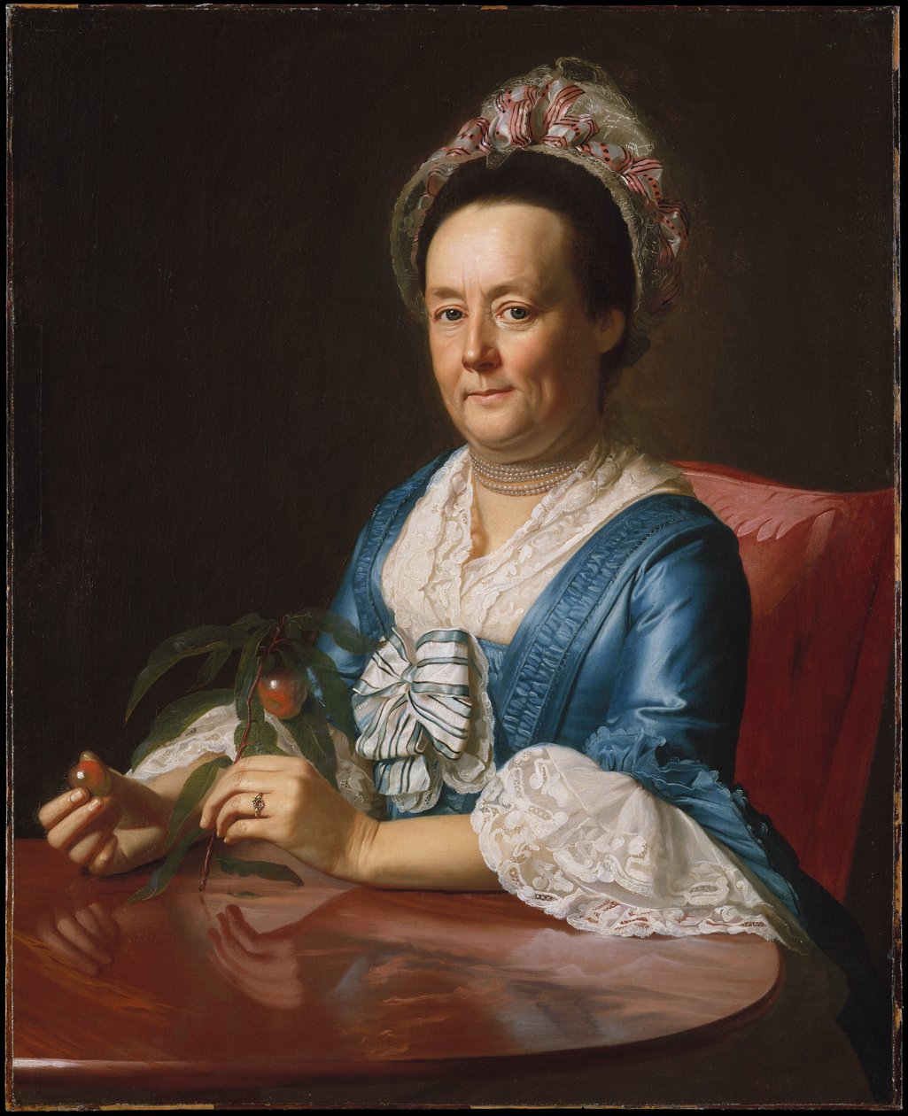 Fru John Winthrop af John Singleton Copley