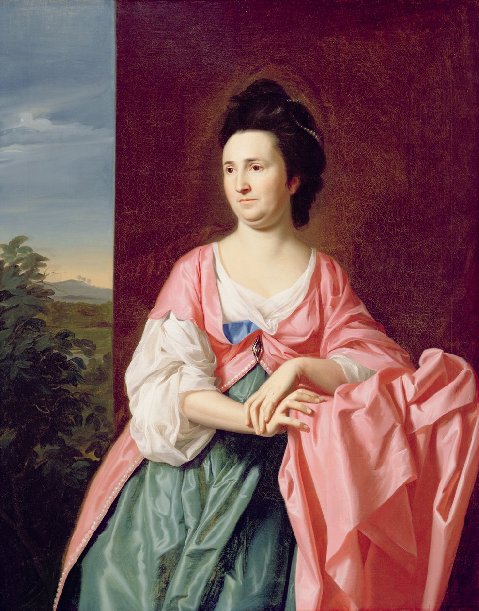 Fru William Eppes (ca.1730/33-80) ca.1769 af John Singleton Copley