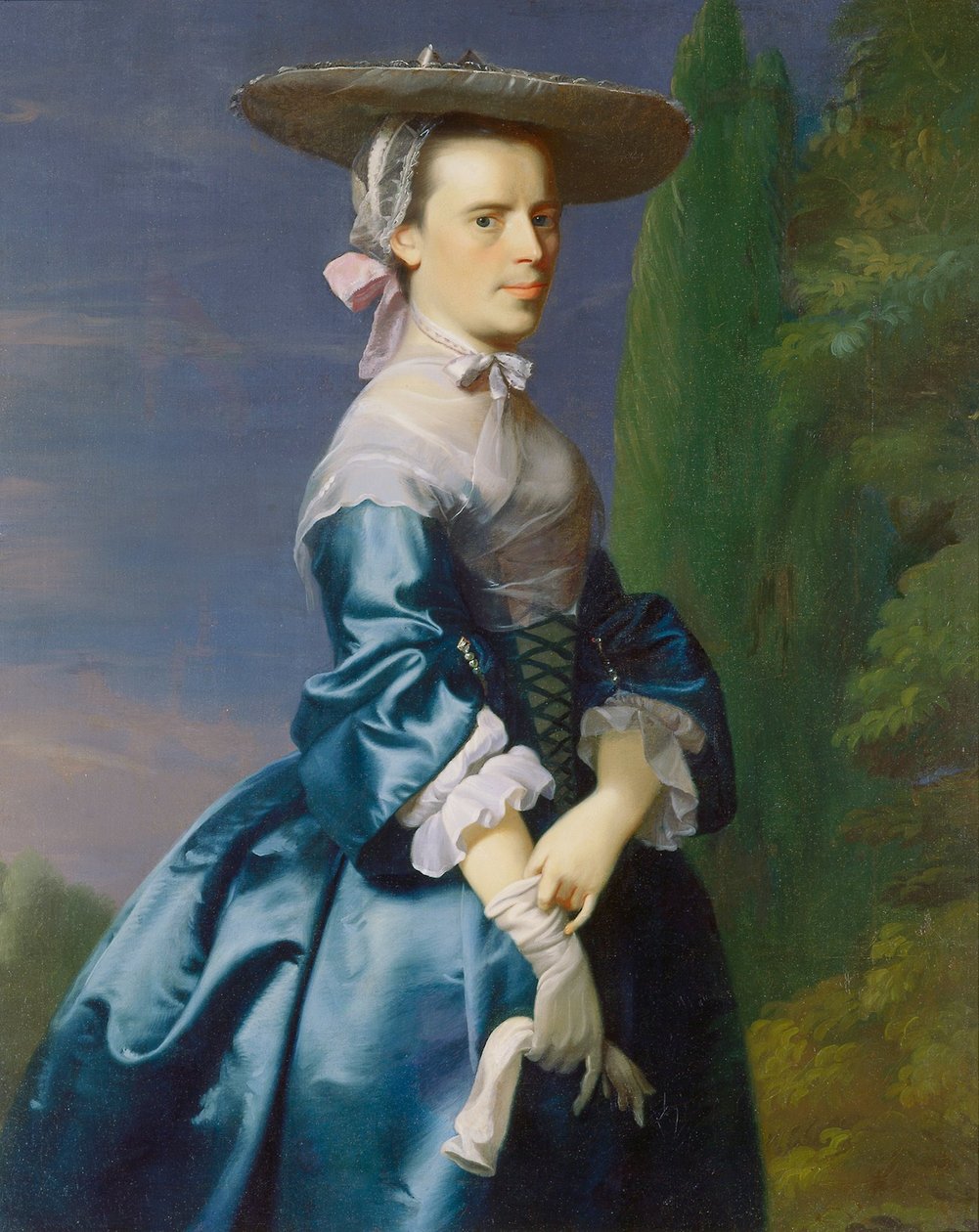 Portræt af Sarah Allen, født Sargent af John Singleton Copley
