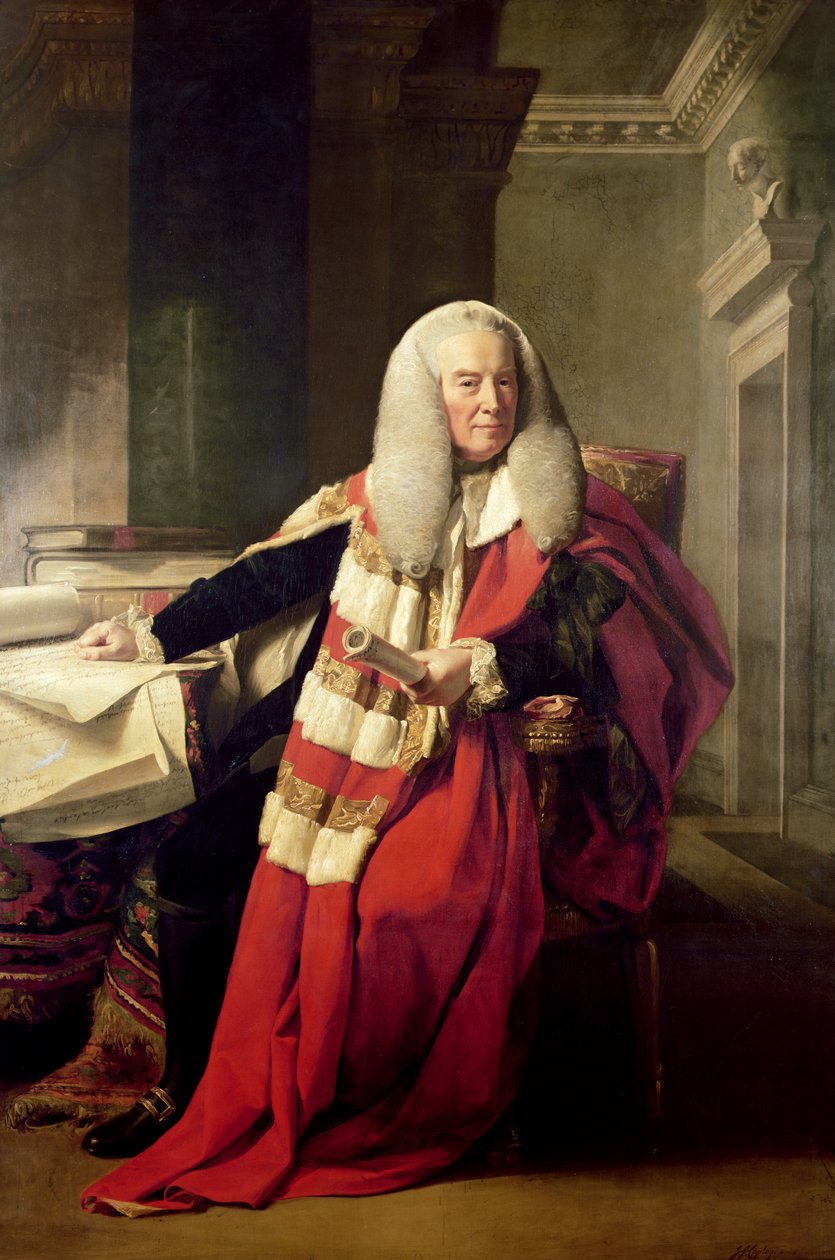 Portræt af William Murray (1705-93) af John Singleton Copley