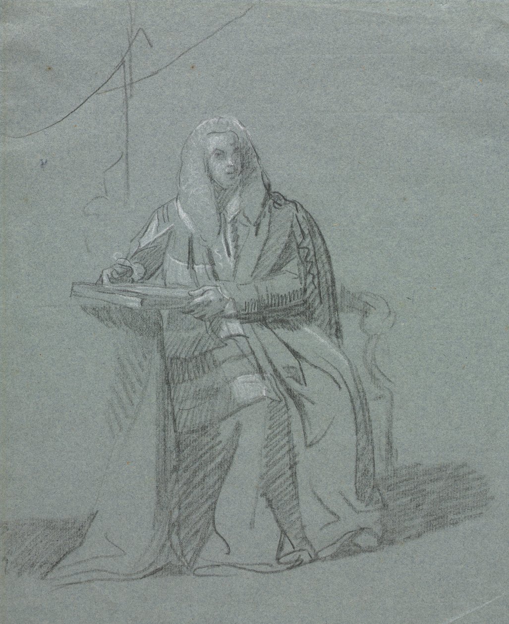 Portræt af William Murray, jarl af Mansfield 1705-1793, ca. 1783. af John Singleton Copley