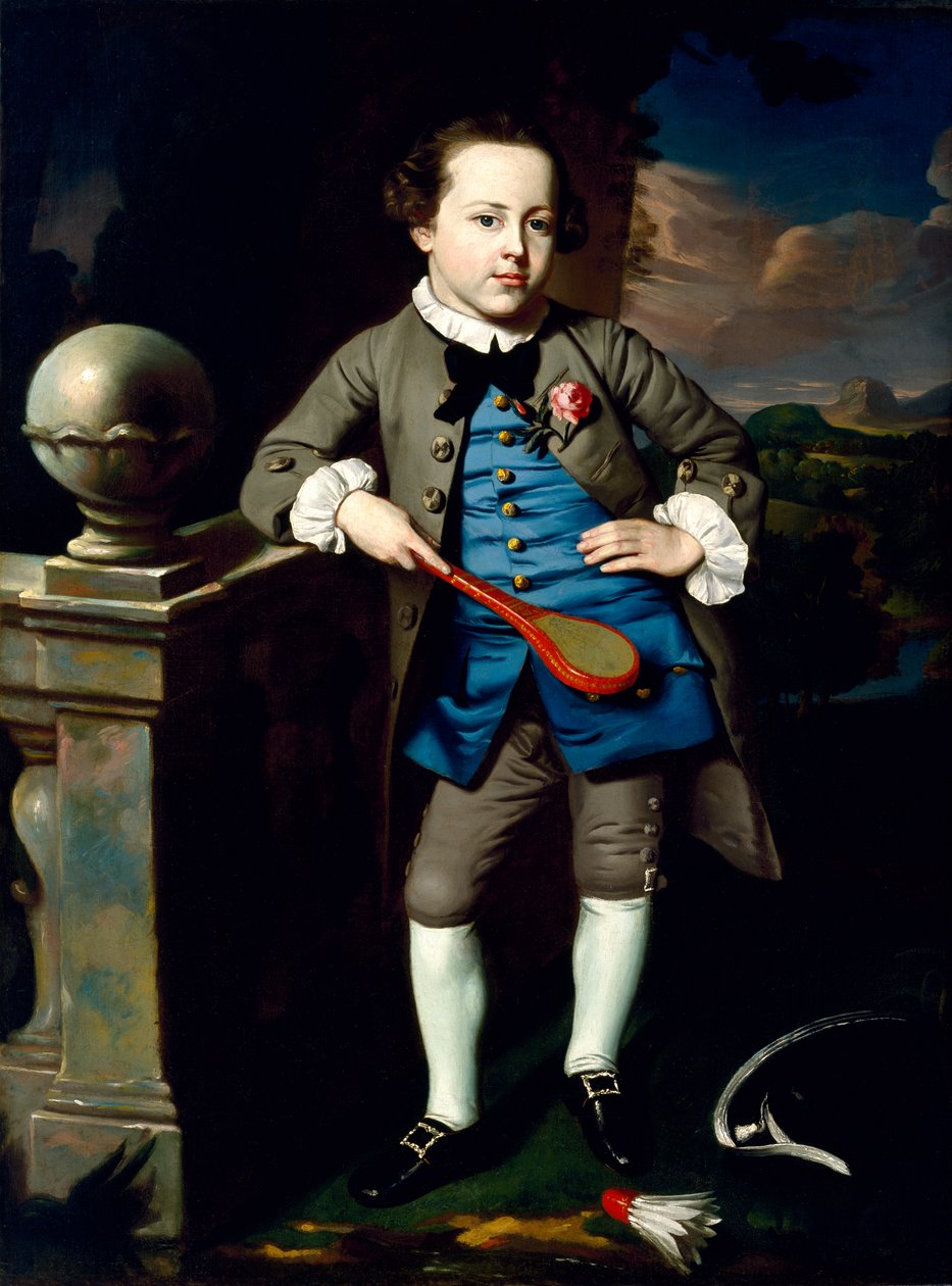 Portræt af en dreng, ca. 1758-60 (olie på lærred) af John Singleton Copley