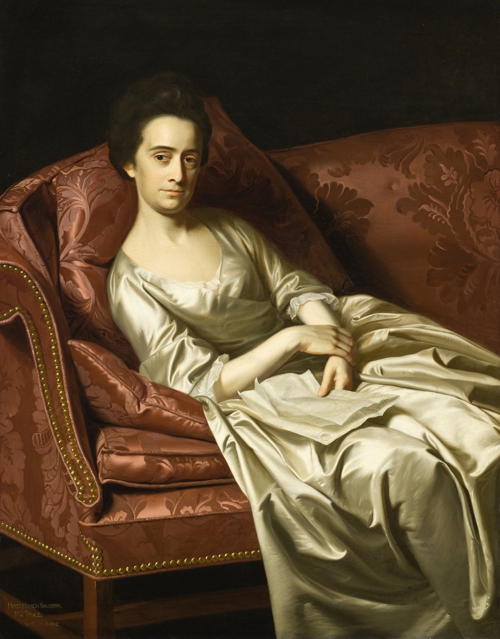 Portræt af en Dame af John Singleton Copley