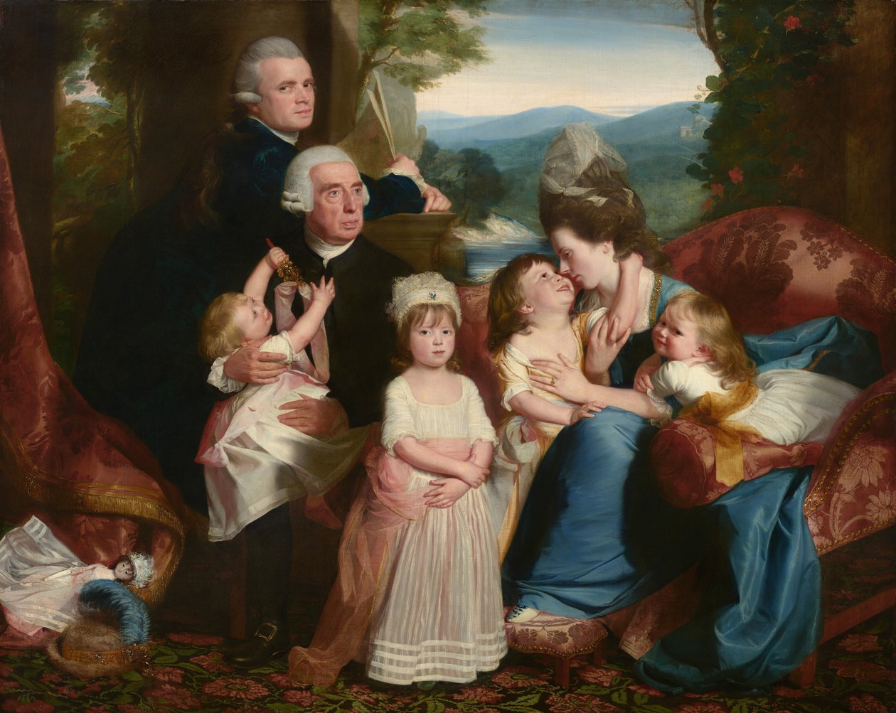Familien Copley af John Singleton Copley