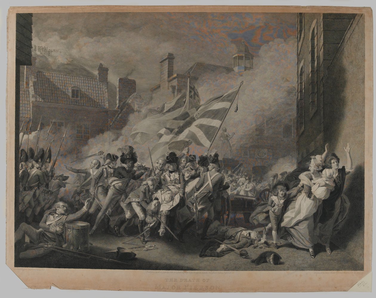 Major Piersons død, 6. januar 1781 af John Singleton Copley
