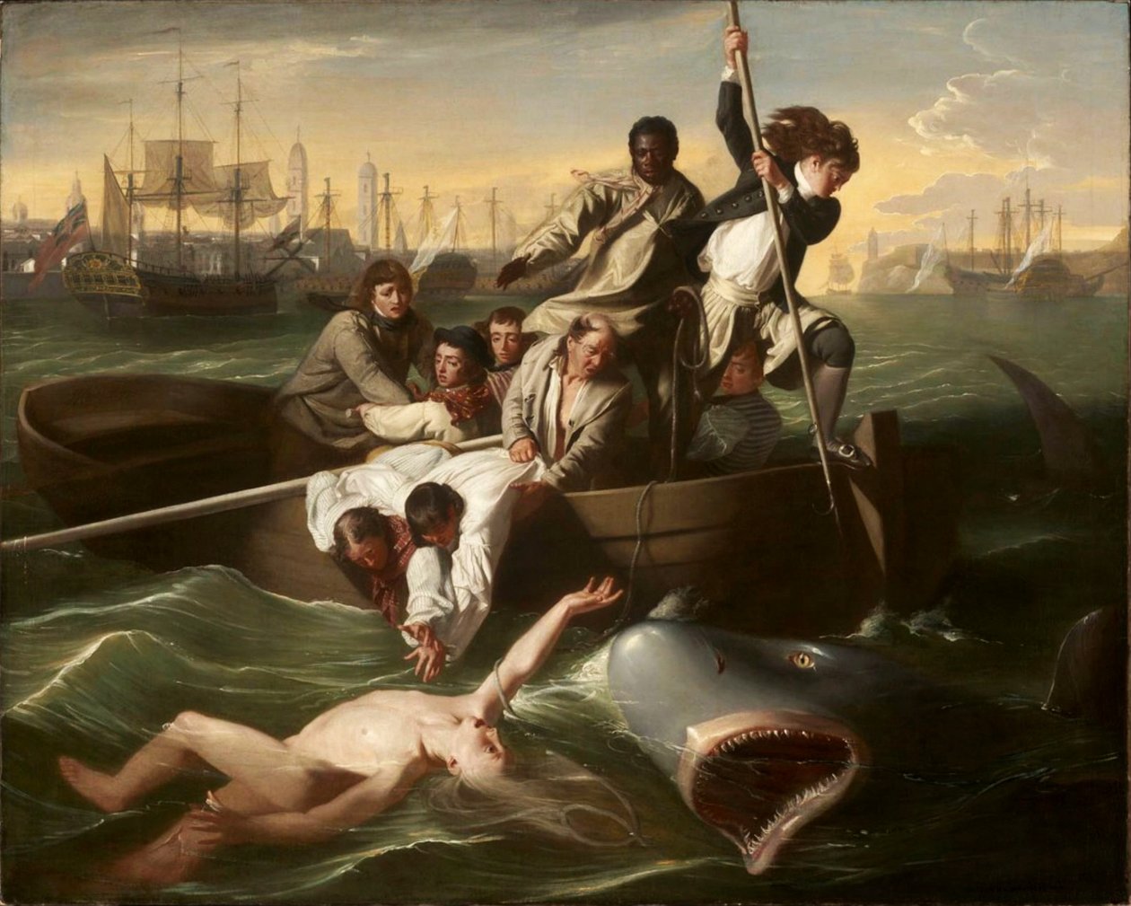 Watson og hajen af John Singleton Copley
