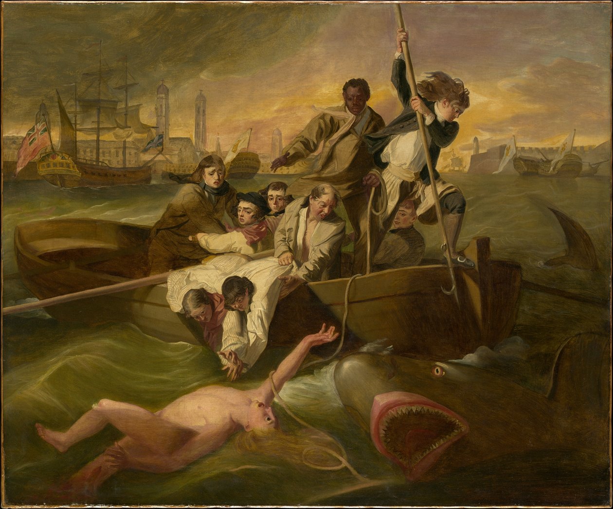 Watson og hajen af John Singleton Copley