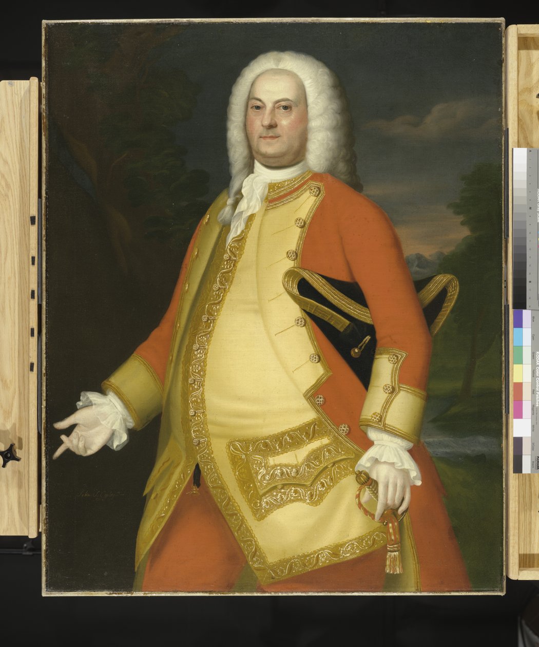 William Brattle, 1756 af John Singleton Copley