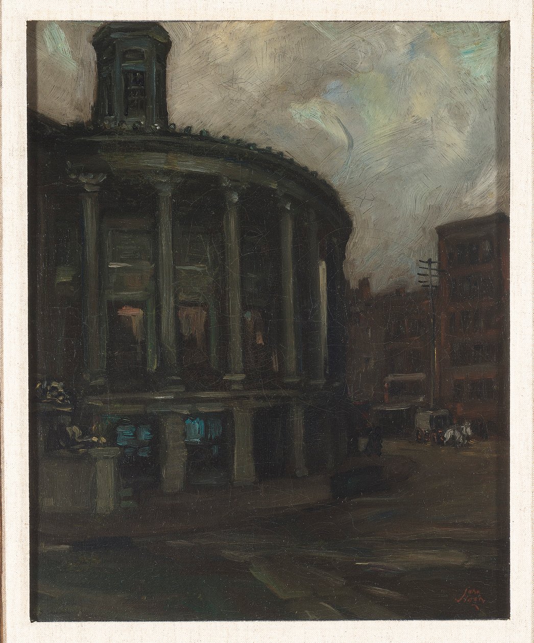 Philadelphia Stock Exchange, ca. 1898 (olie på lærred) af John French Sloan