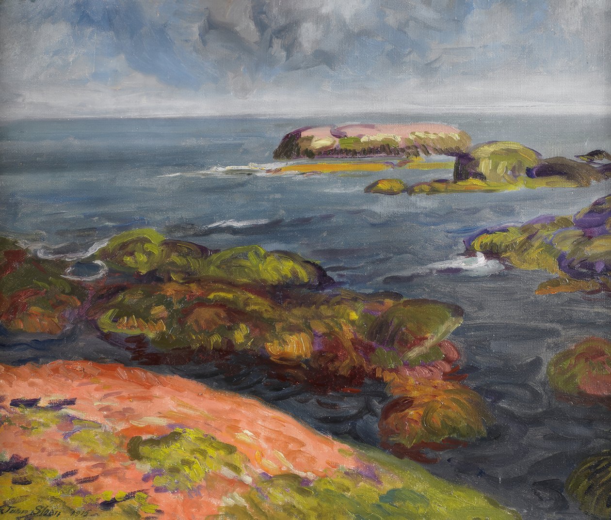 Seacoast, Gloucester af John French Sloan
