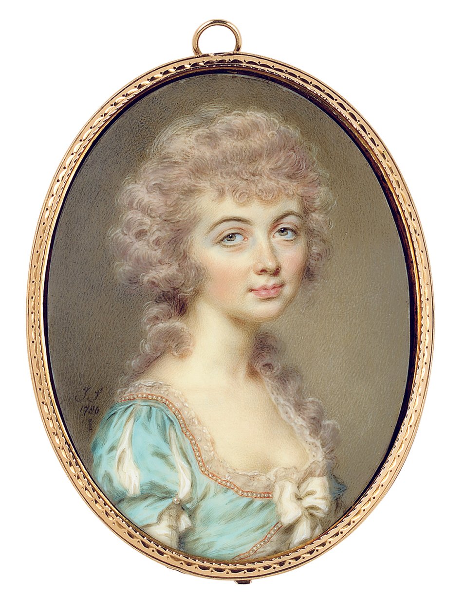 Elizabeth Anne Oakes, 1786 af John Smart