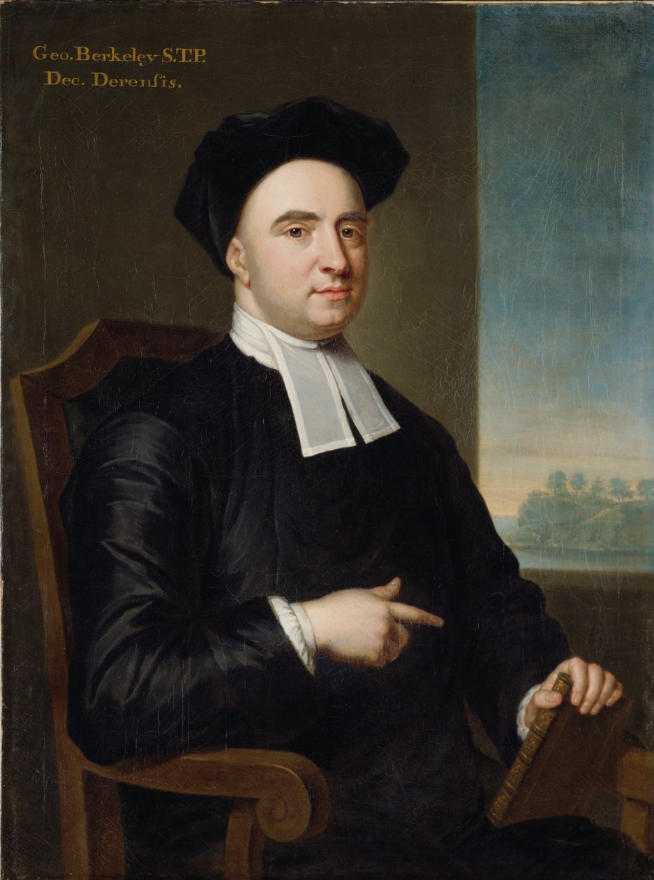 Biskop George Berkeley af John Smibert