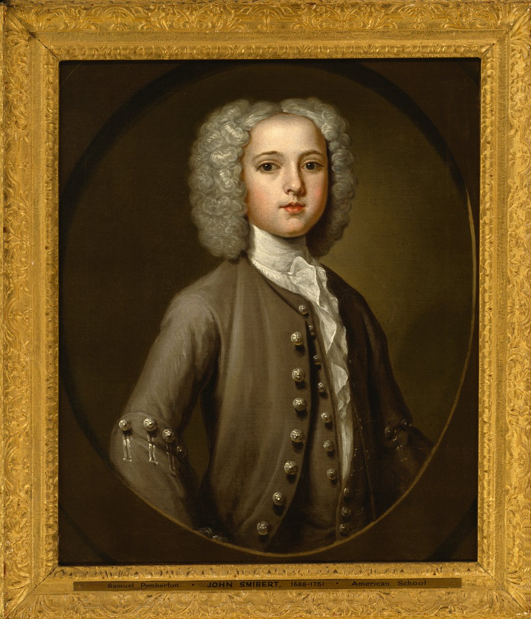 Portræt af Samuel Pemberton, 1734 af John Smibert