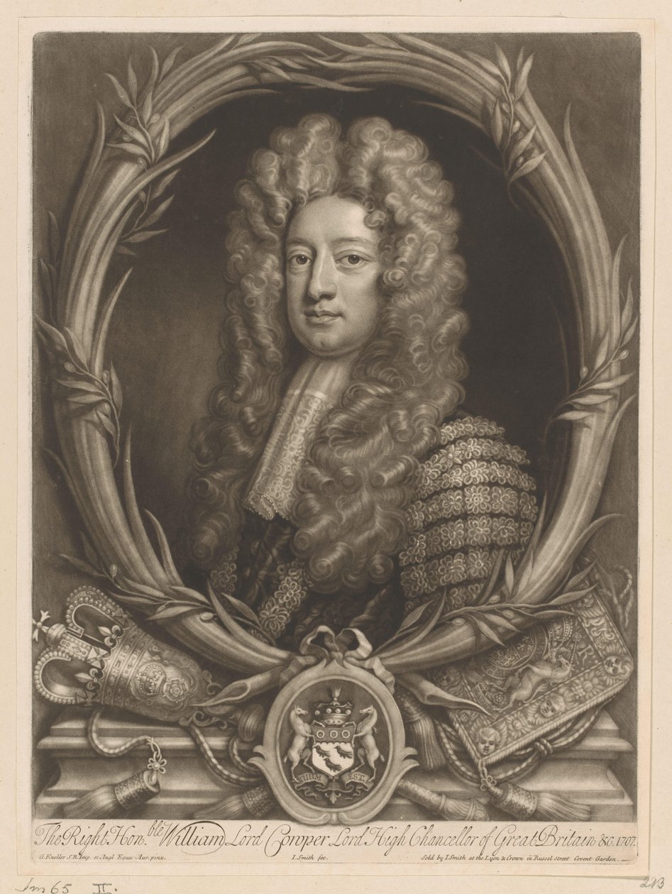 Portret af William Cowper af John Smith