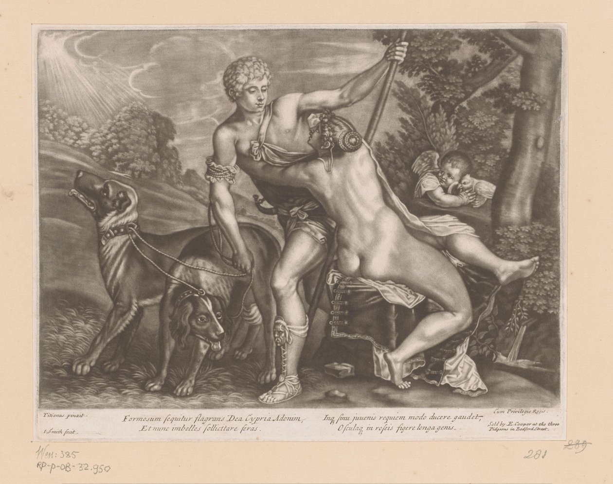 Venus og Adonis af John Smith
