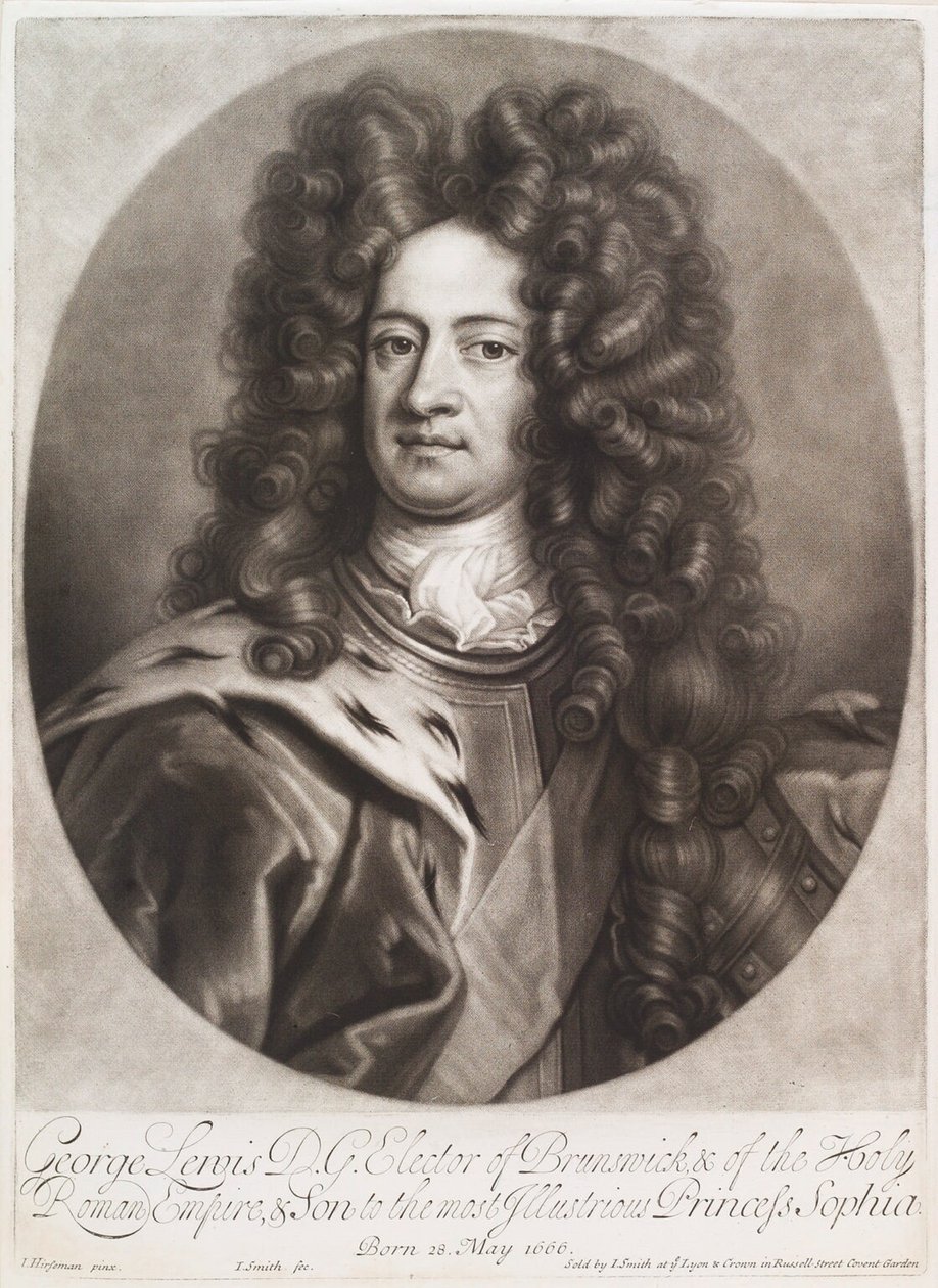 George I kurfyrste af Hannover af John Smith