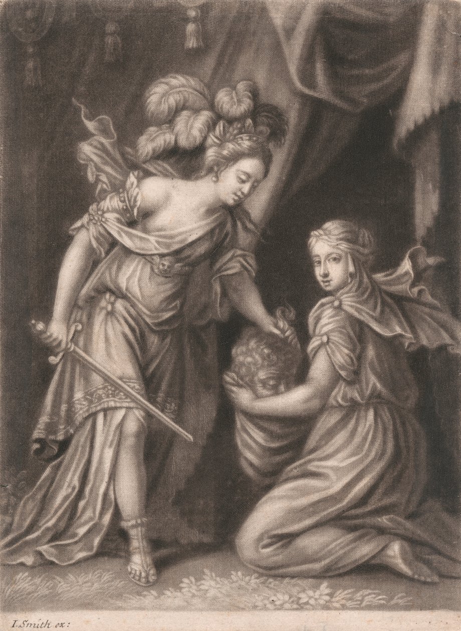 Judith med hovedet af Holofernes af John Smith