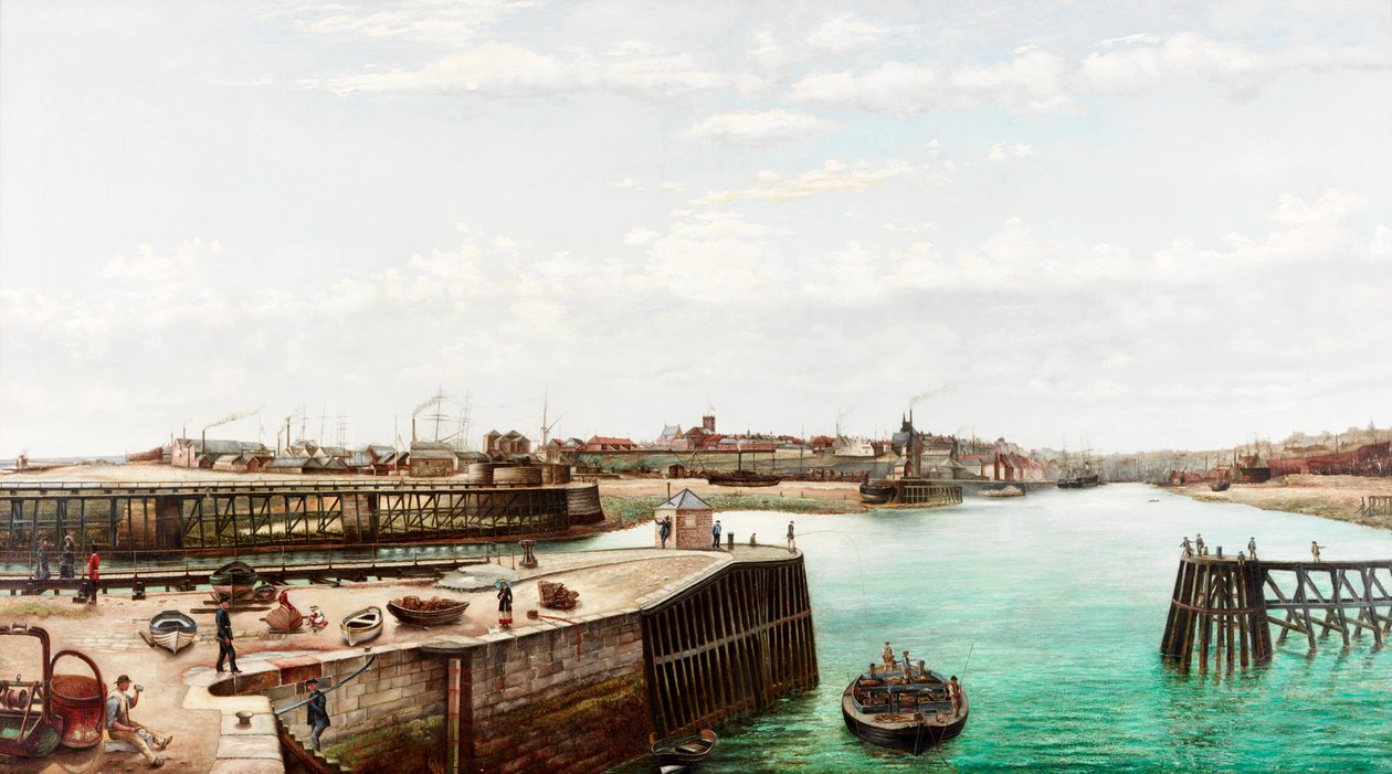 Sunderland Harbour, 1883 af John Smith 2