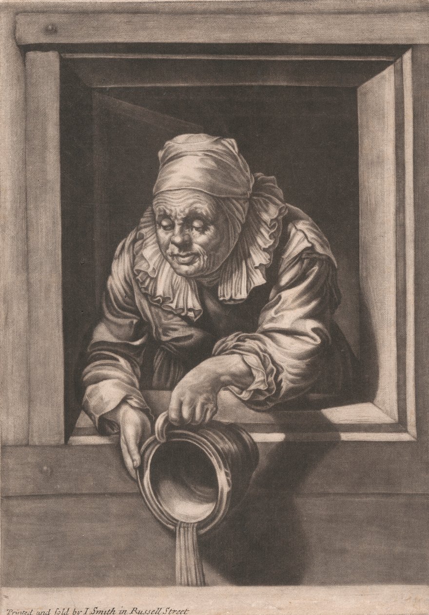 Kvinde ved vinduet af John Smith
