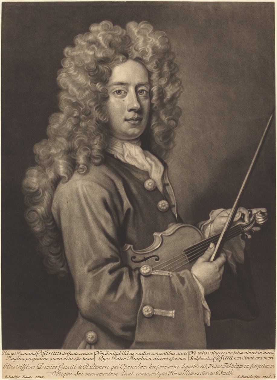 Nicola Cosimo af John Smith after Sir Godfrey Kneller