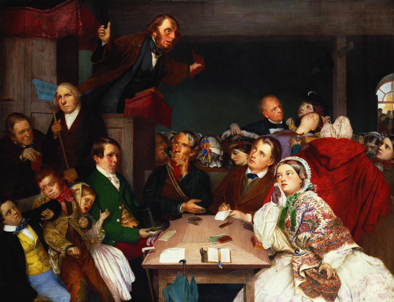 Prædikenen, 1859 af John Stirling