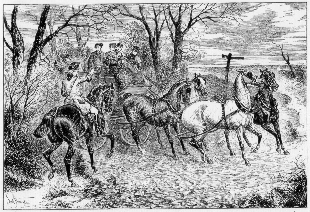 En Ridder af Vejen, 1881. af John Sturgess