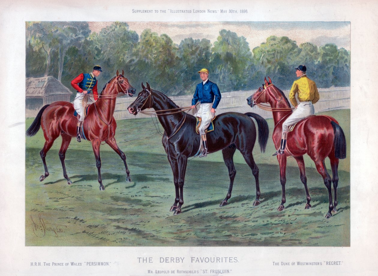 Derbyfavoritterne, 30. maj 1896 af John Sturgess