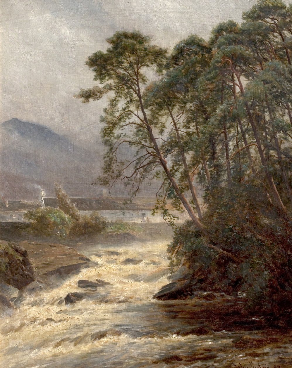På Dockart, Killin, Perthshire, Skotland, 1887 af John Surtees