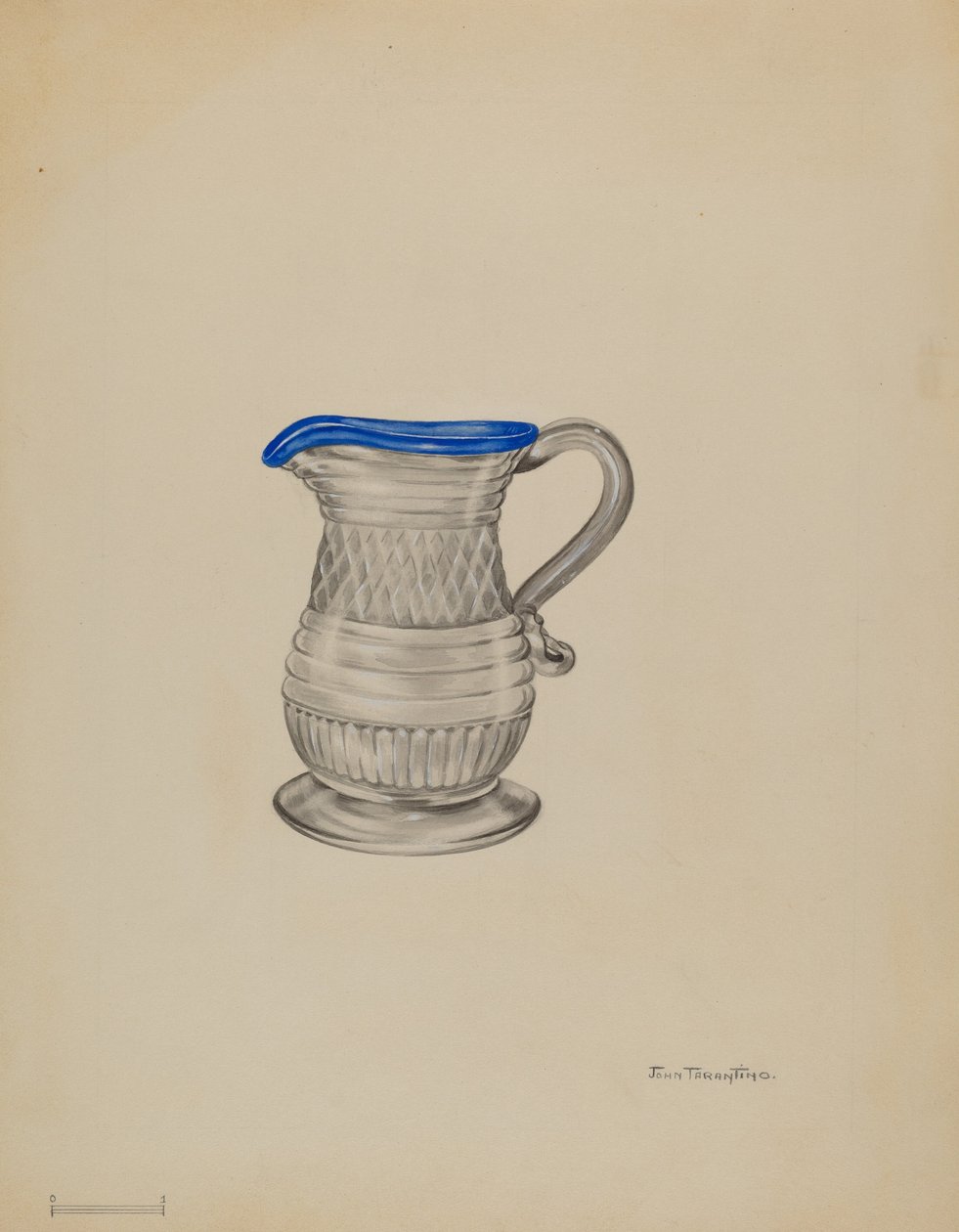 Flødekande, ca. 1936. af John Tarantino