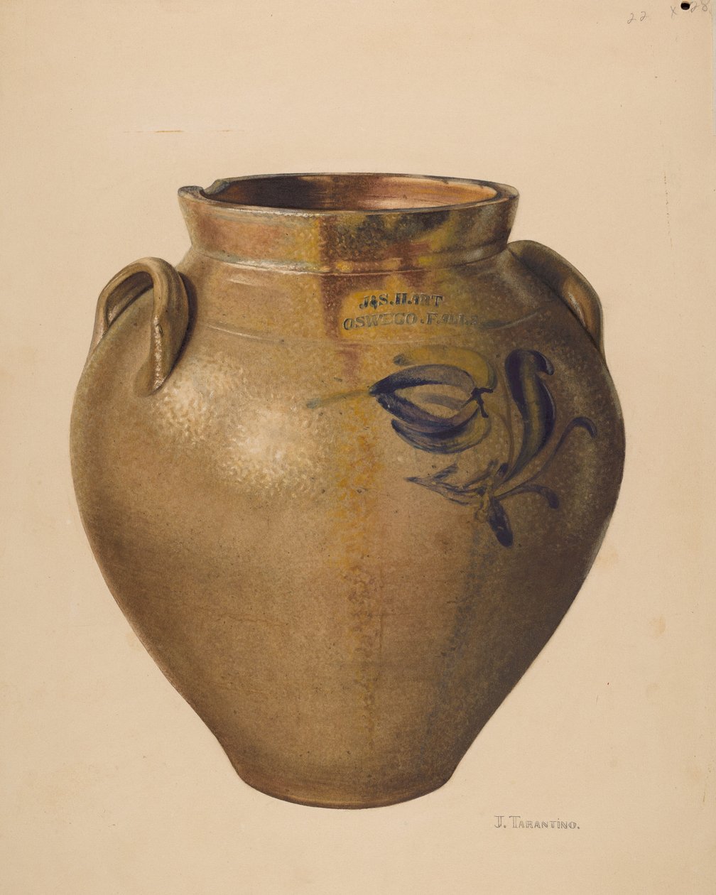 Krukke, c. 1938. af John Tarantino
