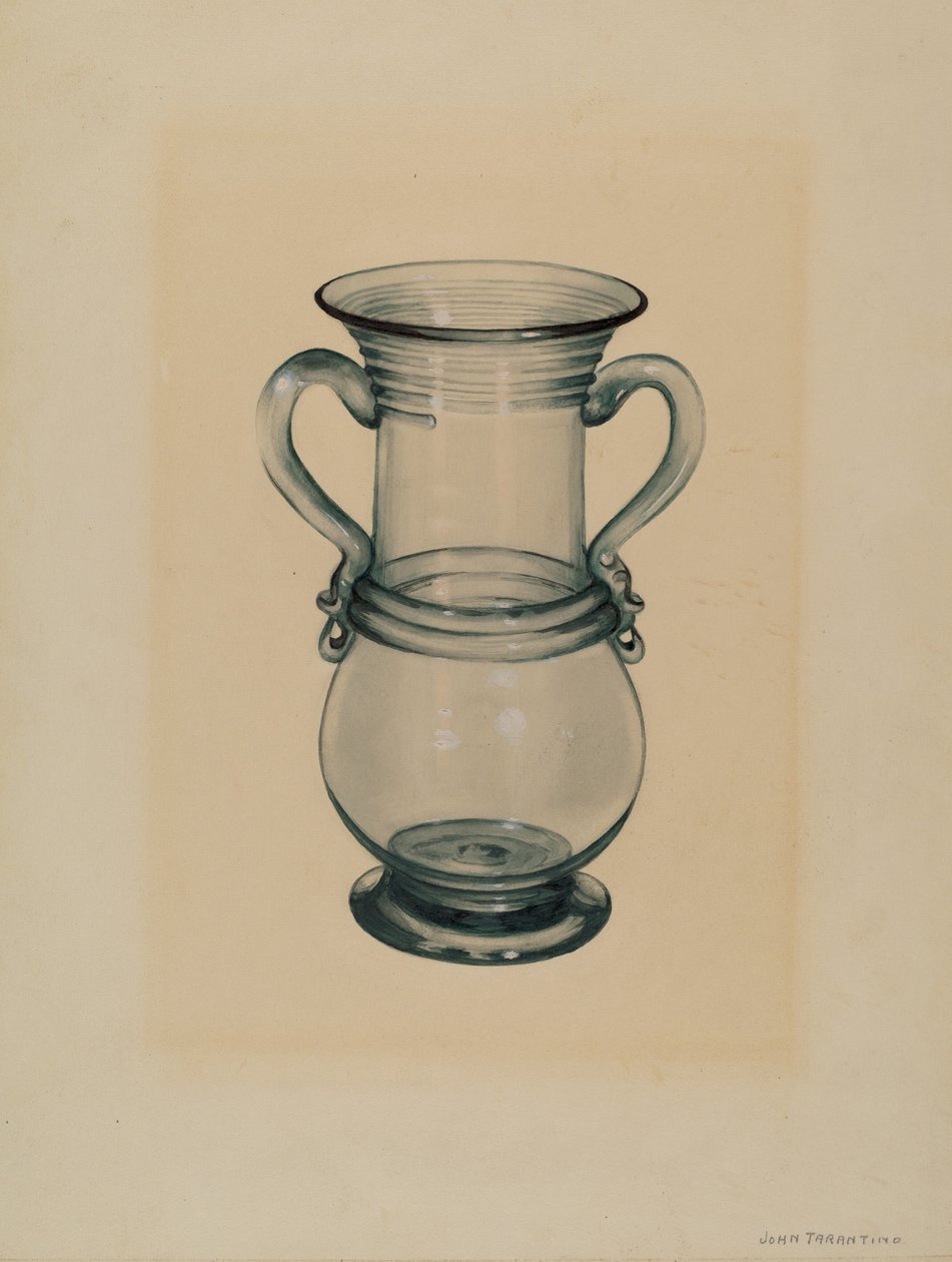 Vase, ca. 1936. af John Tarantino