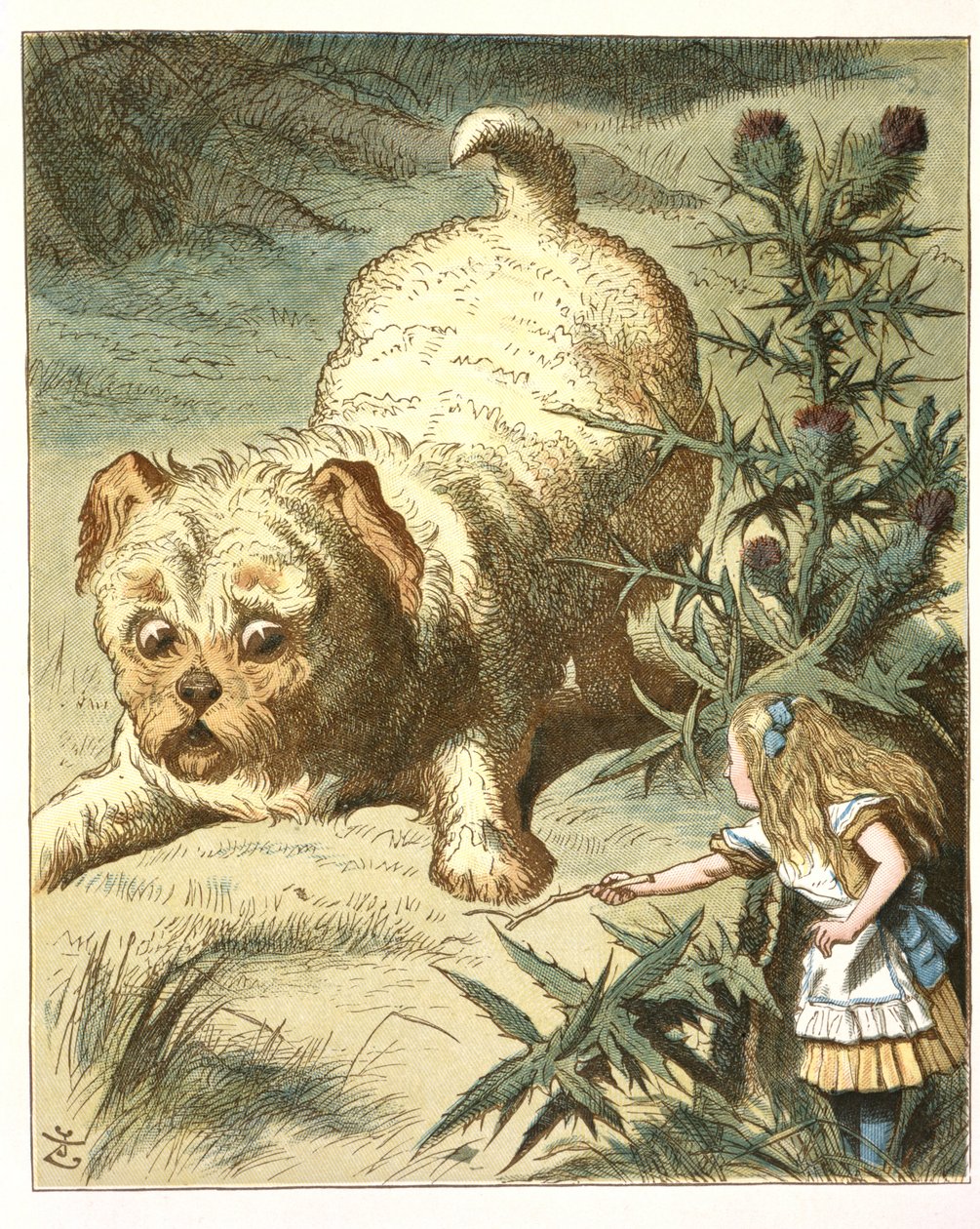 Dash hvalpen af John Tenniel