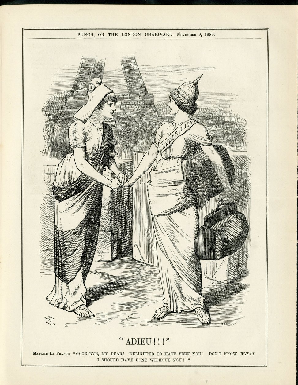 Illustration af John Tenniel (1820-1914) i Punch af John Tenniel