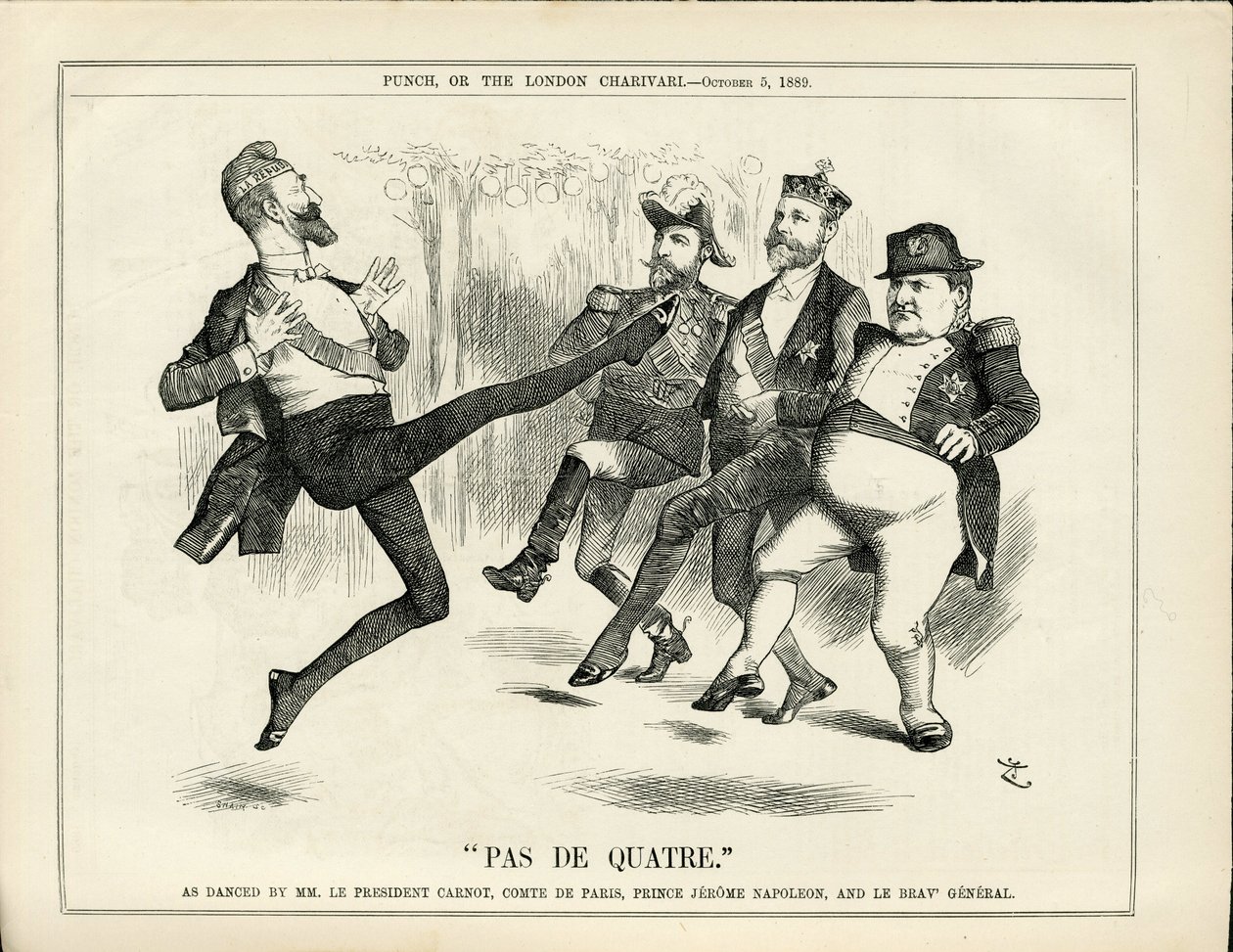 Illustration af John Tenniel (1820-1914) i Punch af John Tenniel