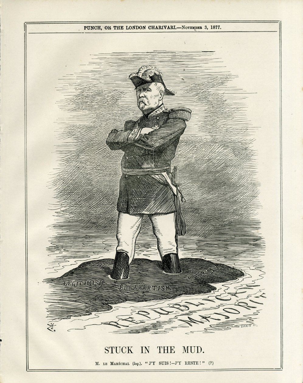Illustration af John Tenniel (1820-1914) i Punch af John Tenniel