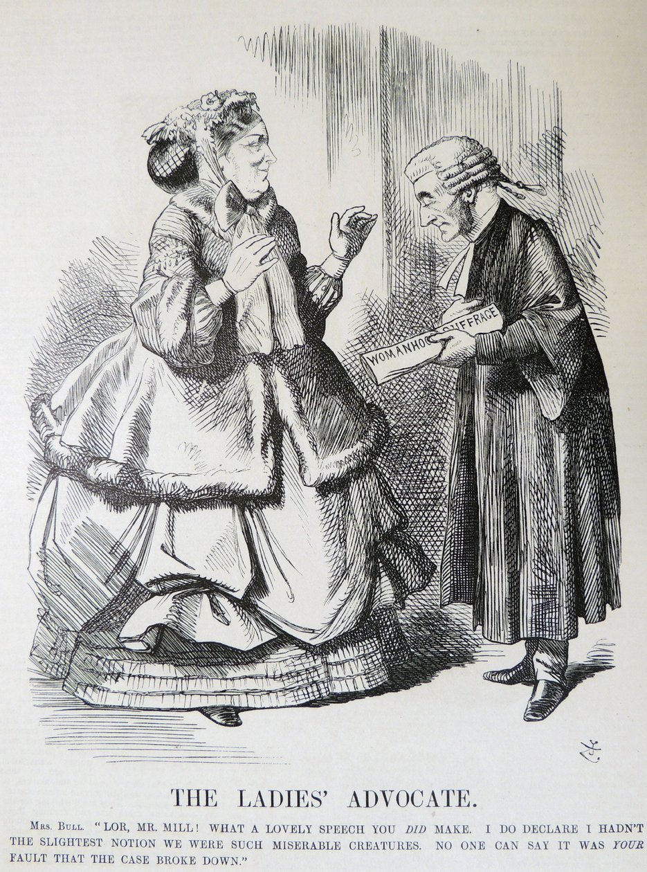 John Stuart Mill af John Tenniel