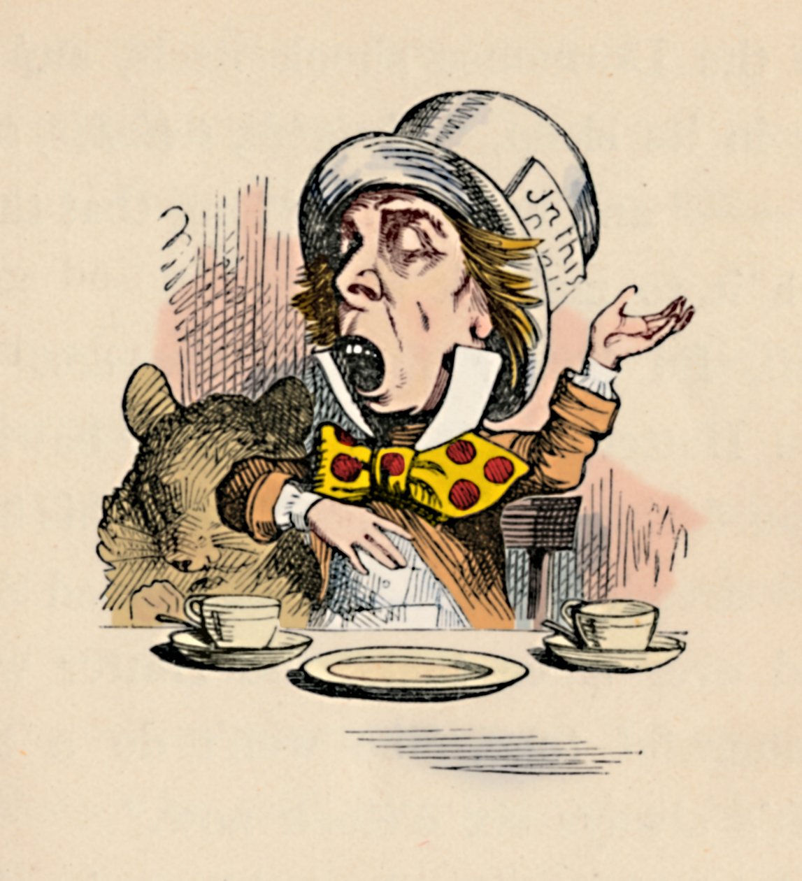 Den gale hattemager, 1889 af John Tenniel