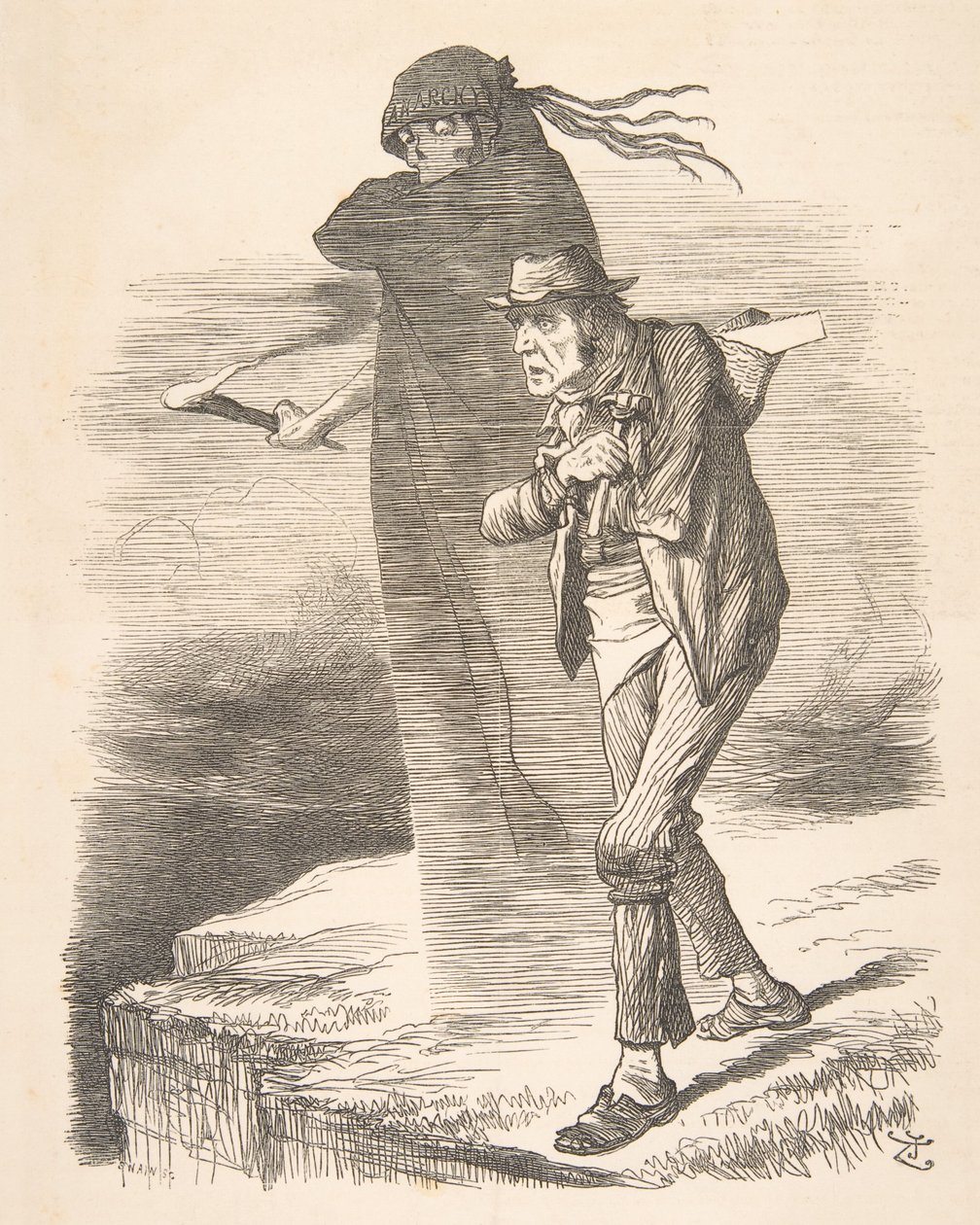 The Tempter Punch, 27. november 1886, 1886. af John Tenniel