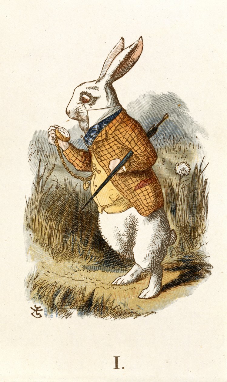 Den hvide kanin af John Tenniel