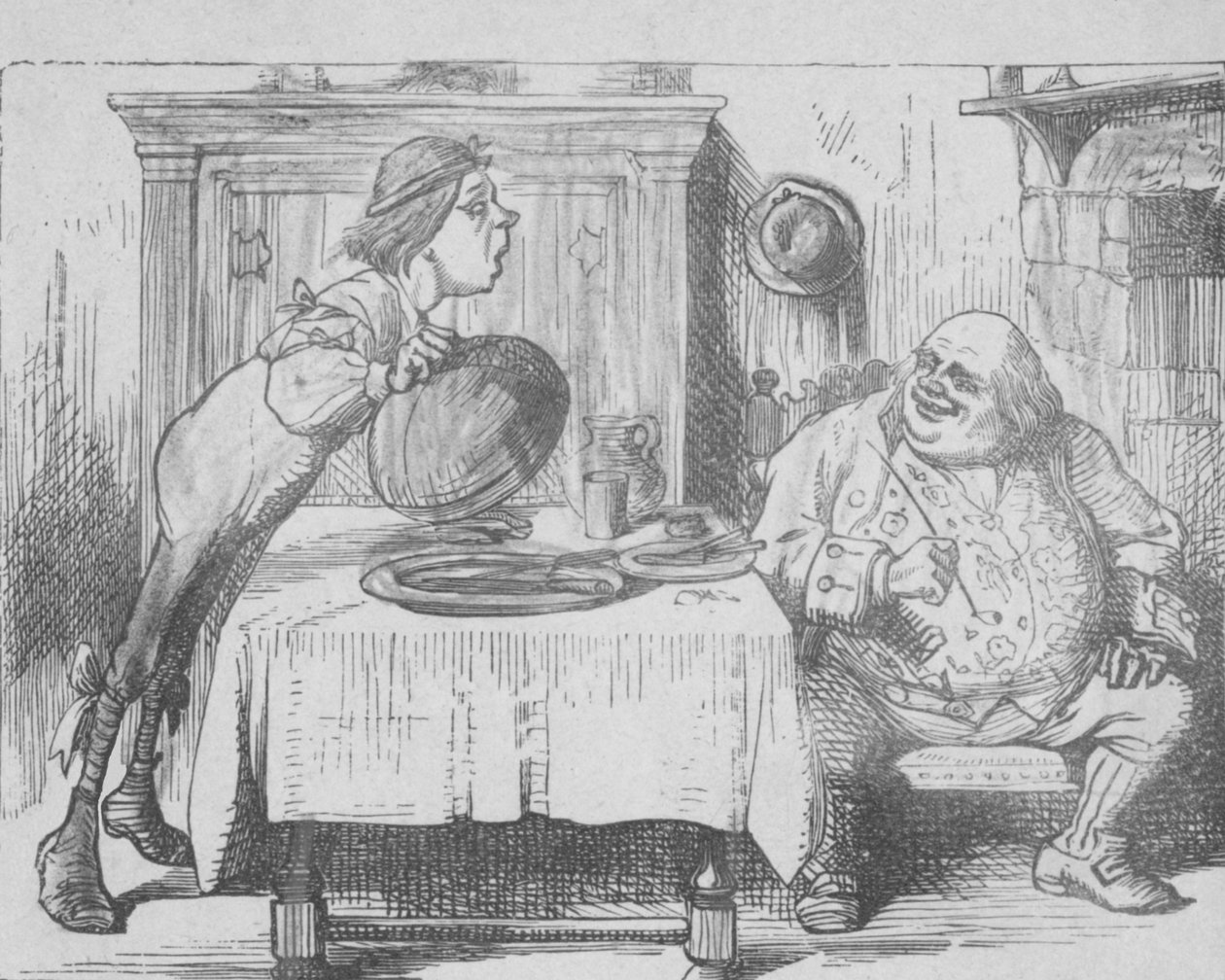 Tredje af Father William-serien, 1889 af John Tenniel