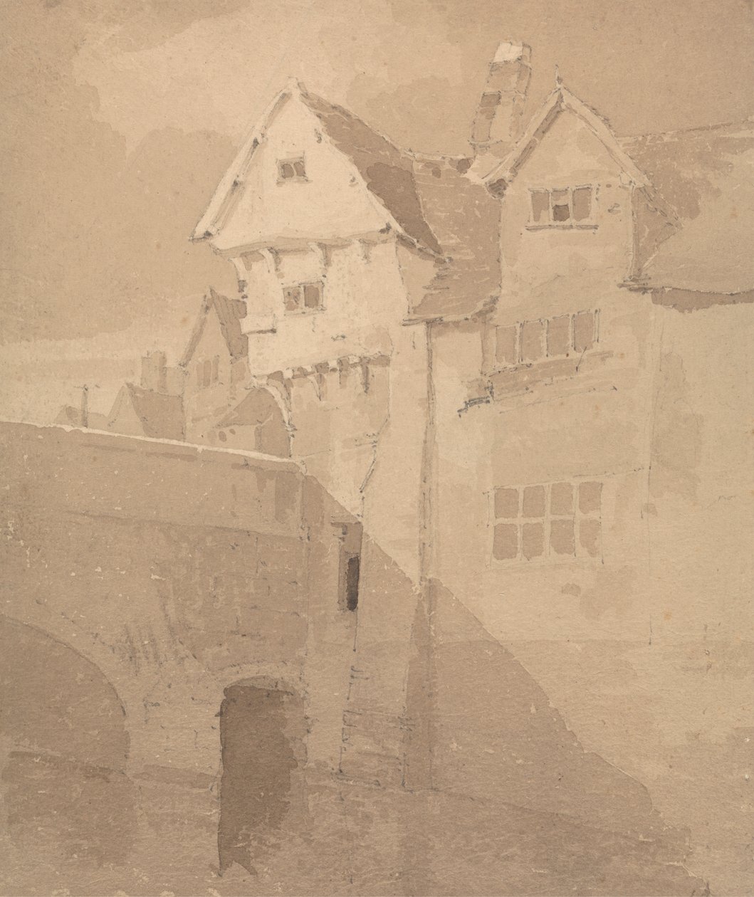 Fye Bridge, Norwich af John Thirtle