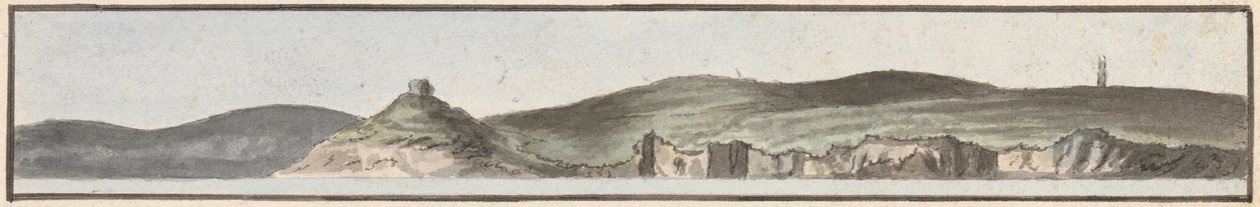 Ram Head, North by West (2 miles afstand) af John Thomas Serres