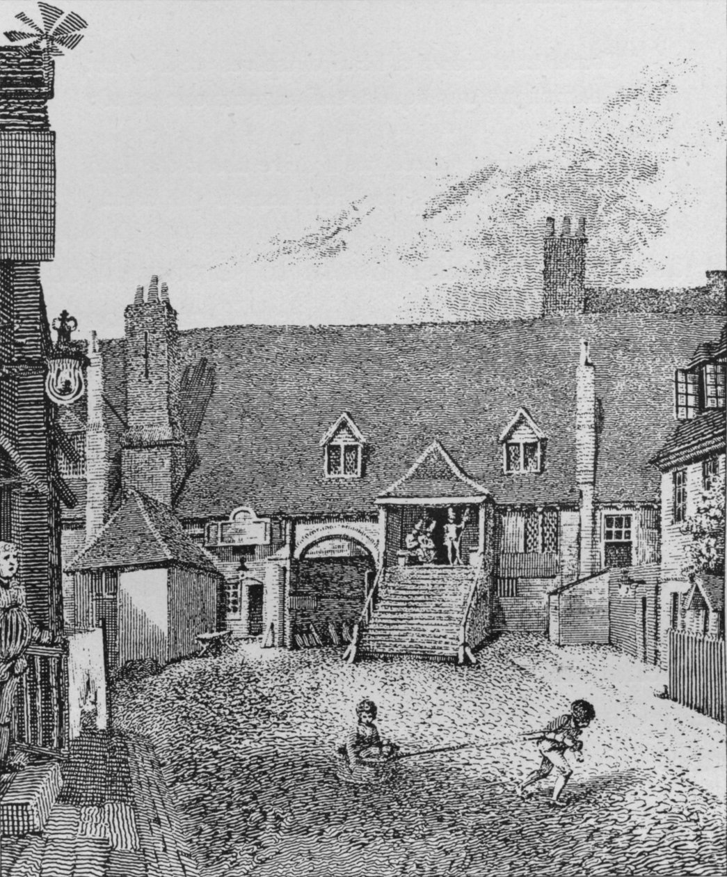 The Guard Room, Scotland Yard, Westminster, 1805 1911 af John Thomas Smith