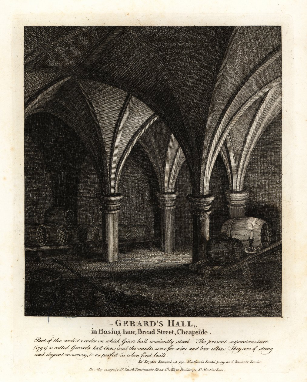 Underjordiske hvælvinger i Gerard