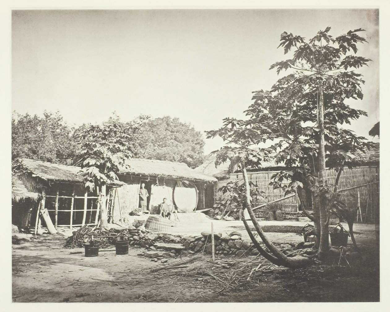 En Pepohoan Dwelling, ca. 1868. af John Thomson